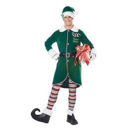 California Costumes - Workshop Elf 42'' Chest, 36'' Waist - Multi-Colored