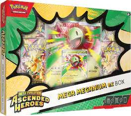 Pokémon - Pokemon TCG: Mega Evolution - Ascended Heroes Mega Meganium ex Box