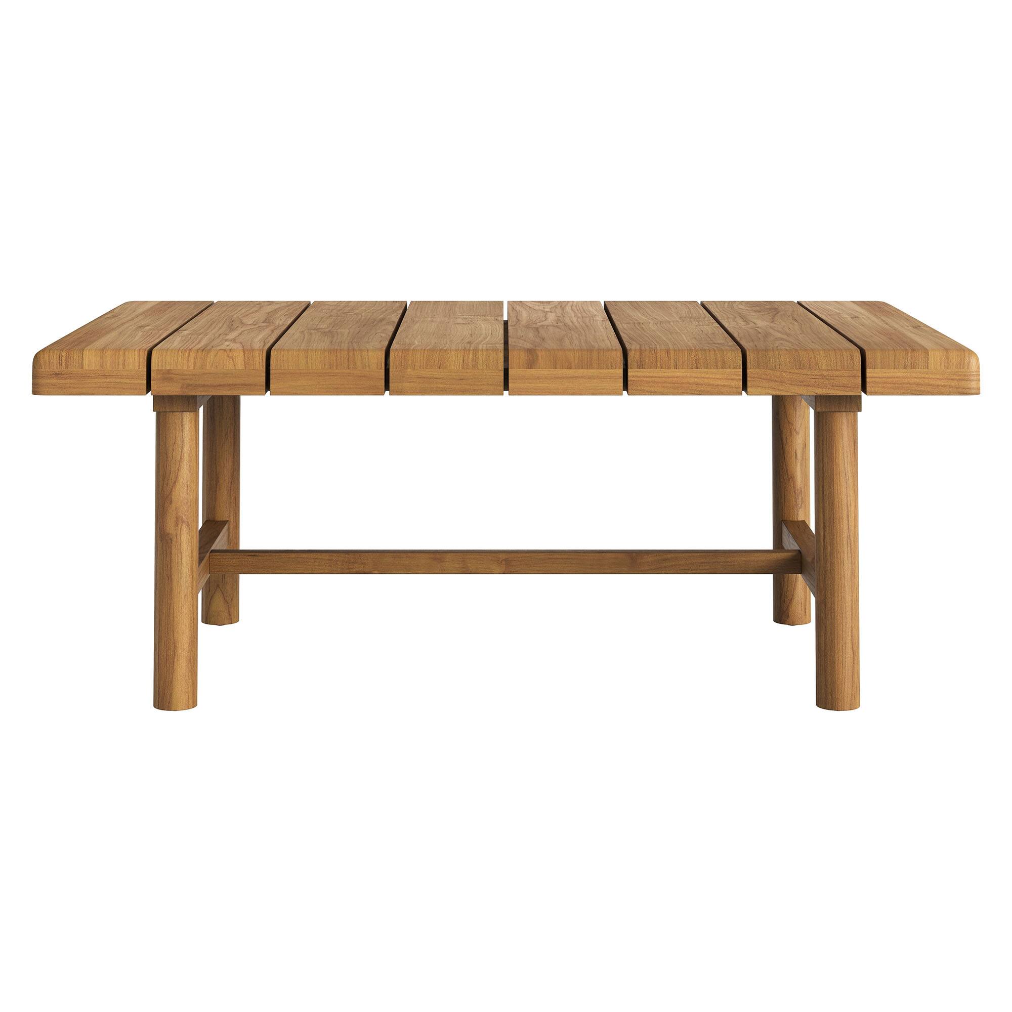 Alt View 2. Modway - Eleni 41-Inch Outdoor Teak Wood Coffee Table by Modway - Natural.