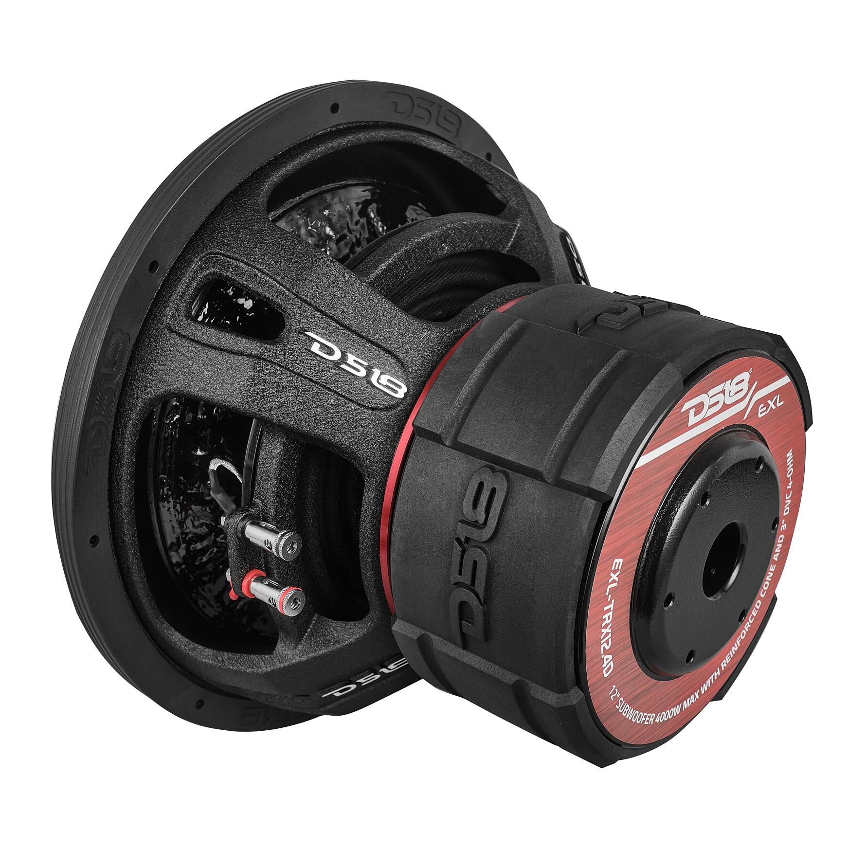 D518 DSLE D5t

D518 EXL 4-OHM DVC LE AND EXL-TRX12. CONE 4D 12 WITH REINFORCED SUBWOOFER 4000W MAX