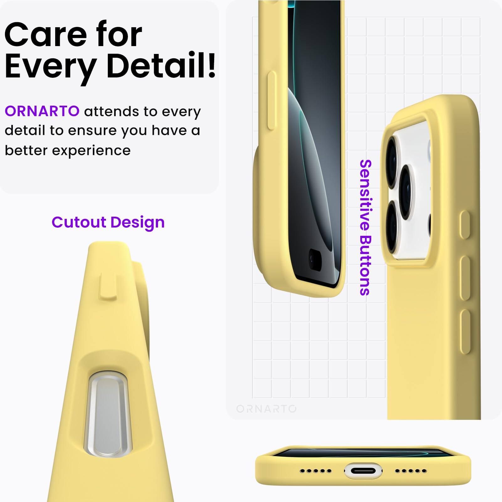 Care for Every Detail!

ORNARTO attends to every detail to ensure you have a better experience

Cutout Design

Sensitive Buttons