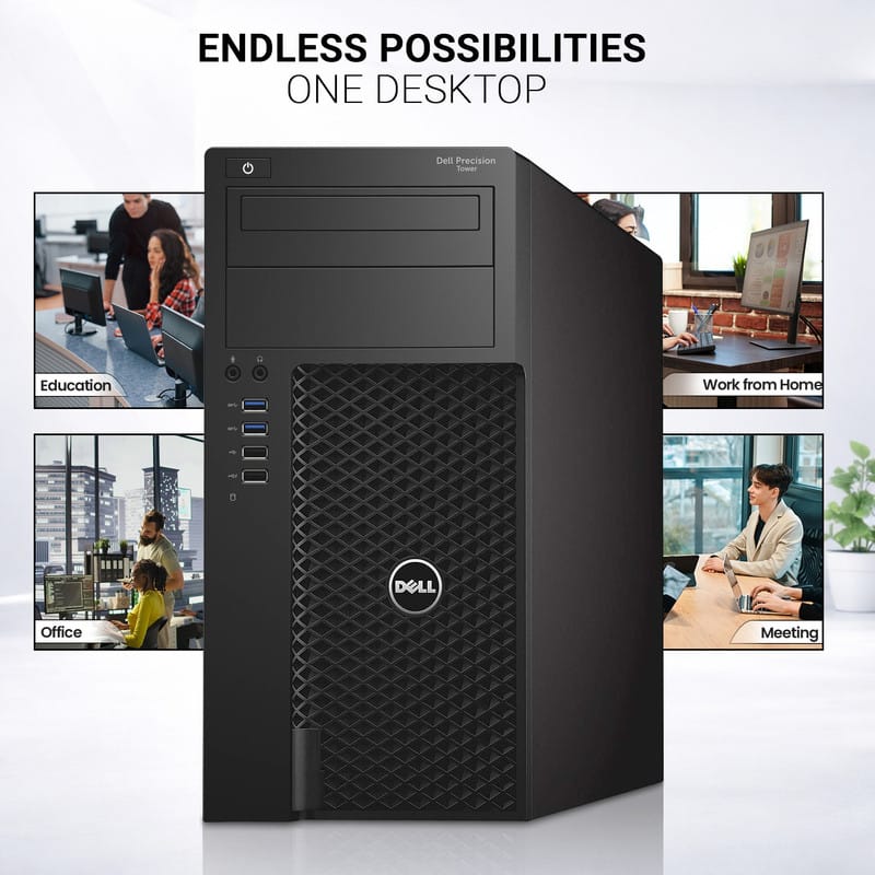 Dell Refurbished Excellent Precision Tower 3620 Desktop Computer