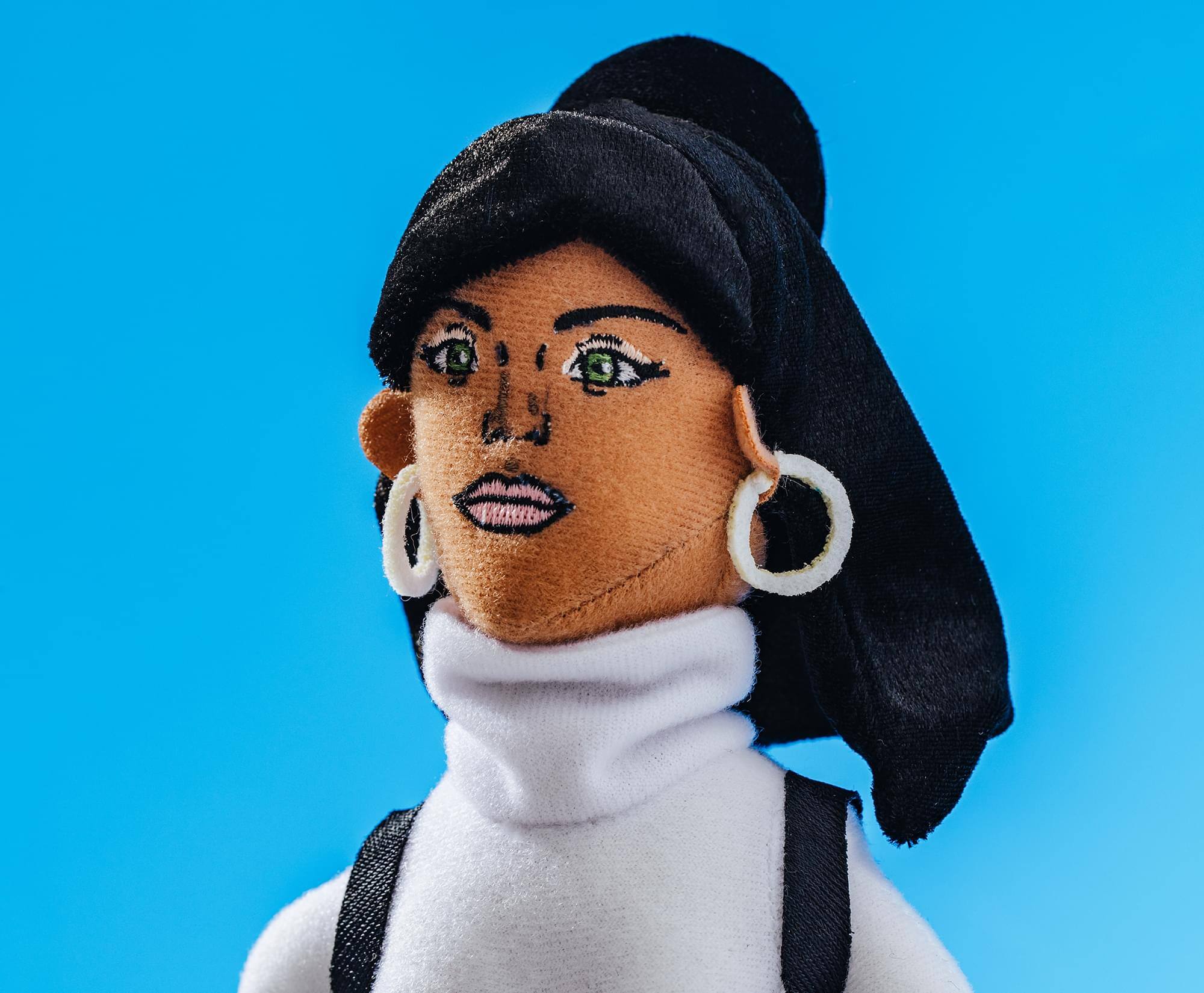 Alt View 4. Factory Entertainment - Archer 12" Lana Kane Plush - Black.