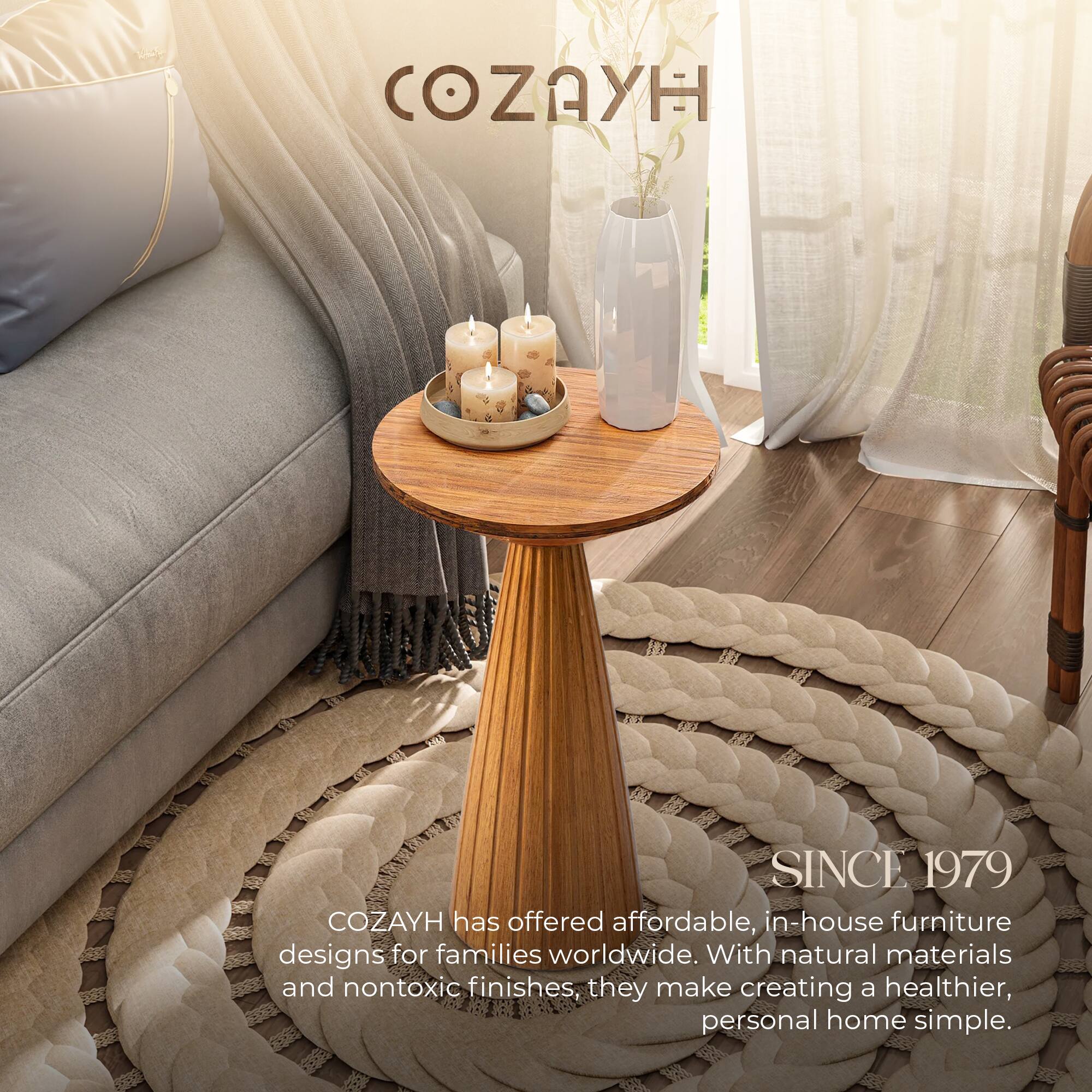 COZAYH SINCE 1979

COZAYH has offered affordable, in-house furniture designs for families worldwide. With natural materials and nontoxic finishes, they make creating a healthier, personal home simple.