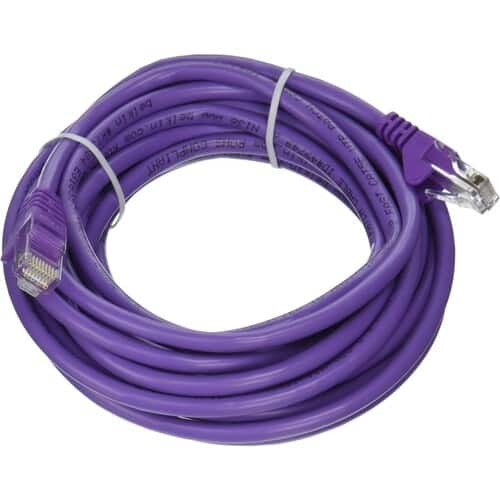 Belkin - A3L791-15-PUR 15-feet CAT5e Ethernet Network Patch Cable - RJ-45 Male to RJ-45 Male - Purple