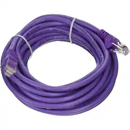 Belkin - A3L791-15-PUR 15-feet CAT5e Ethernet Network Patch Cable - RJ-45 Male to RJ-45 Male - Purple