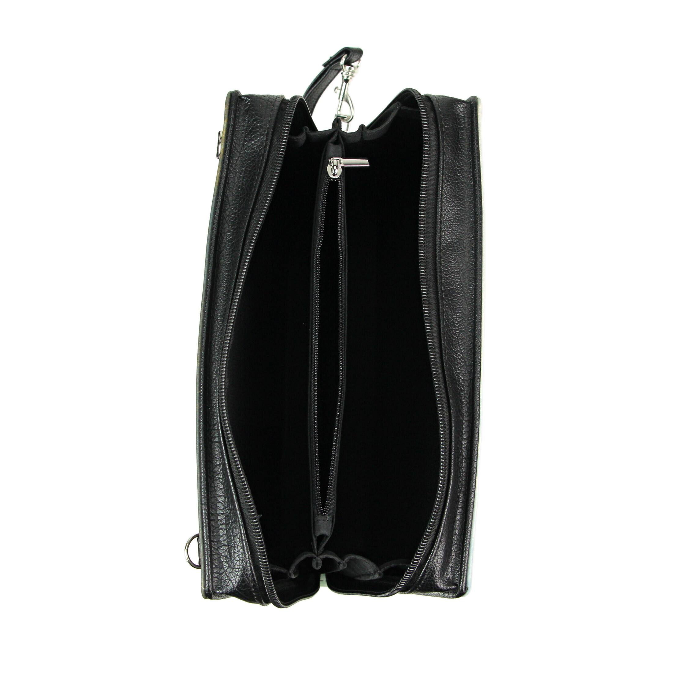 Alt View 6. Things2Die4 - Dr. Jekyll & Mr. Hyde Book Bag – Gothic Horror Fashion with Dark, Elegant Style - Multicolored.