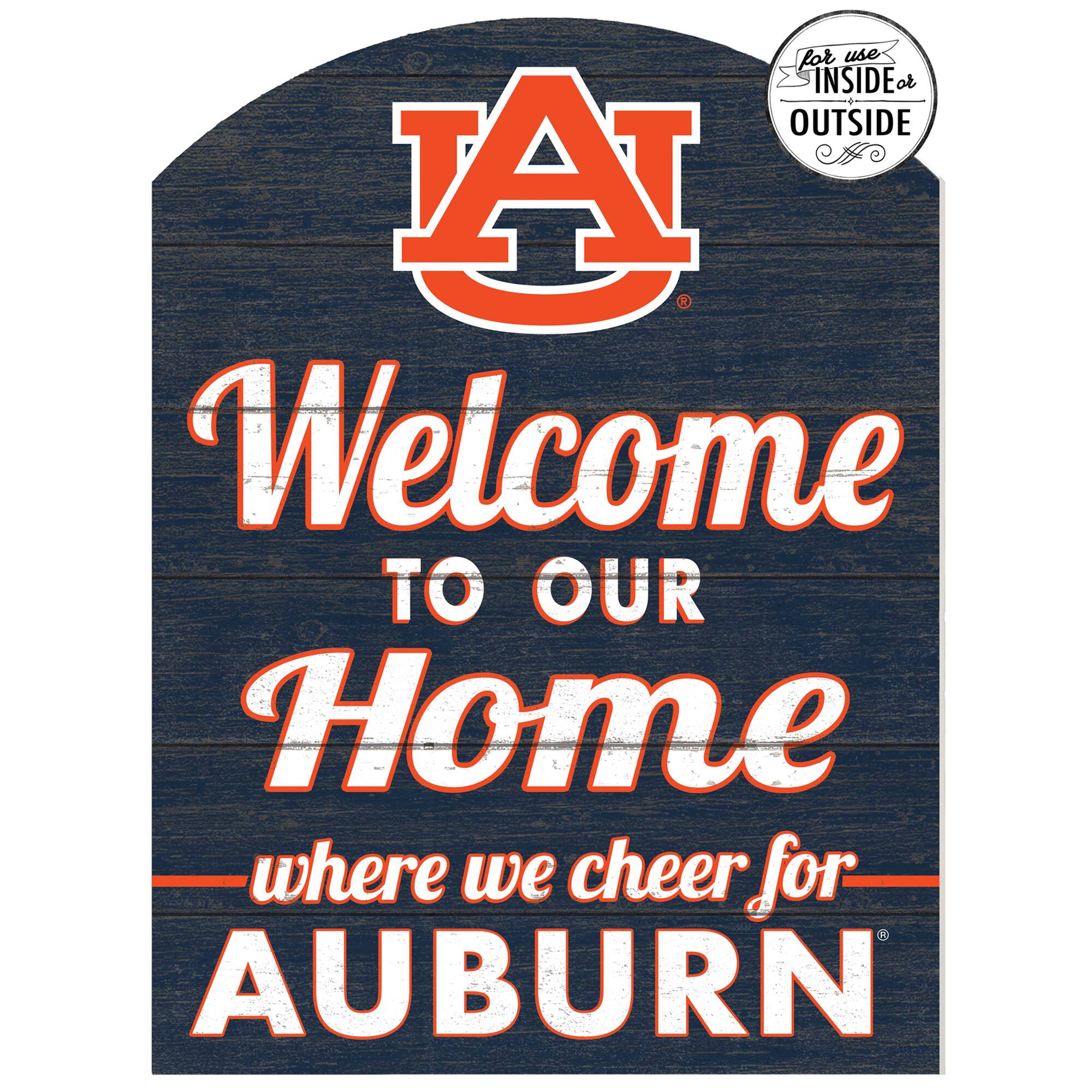 Auburn Tigers 16'' x 22'' Marquee Sign