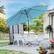 Alt View 13. Pure Garden - 10-Foot Patio Umbrella - Easy Crank Outdoor Table Patio Umbrella with Hand Crank and Auto Tilt - Blue.
