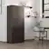 Alt View 1. Homcom - Storage Cabinet w/ Storage Shelves - Coffee.