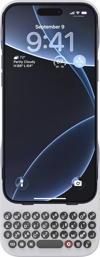Clicks Keyboard Case for iPhone 17 Pro Max Smoke CK-7200-1 - Best Buy Clicks Keyboard Case for iPhone 17 Pro Max Smoke CK-7200-1 - Best Buy
