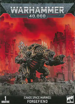Games Workshop - Warhammer 40,000: Chaos Space Marines: Forgefiend / Maulerfiend