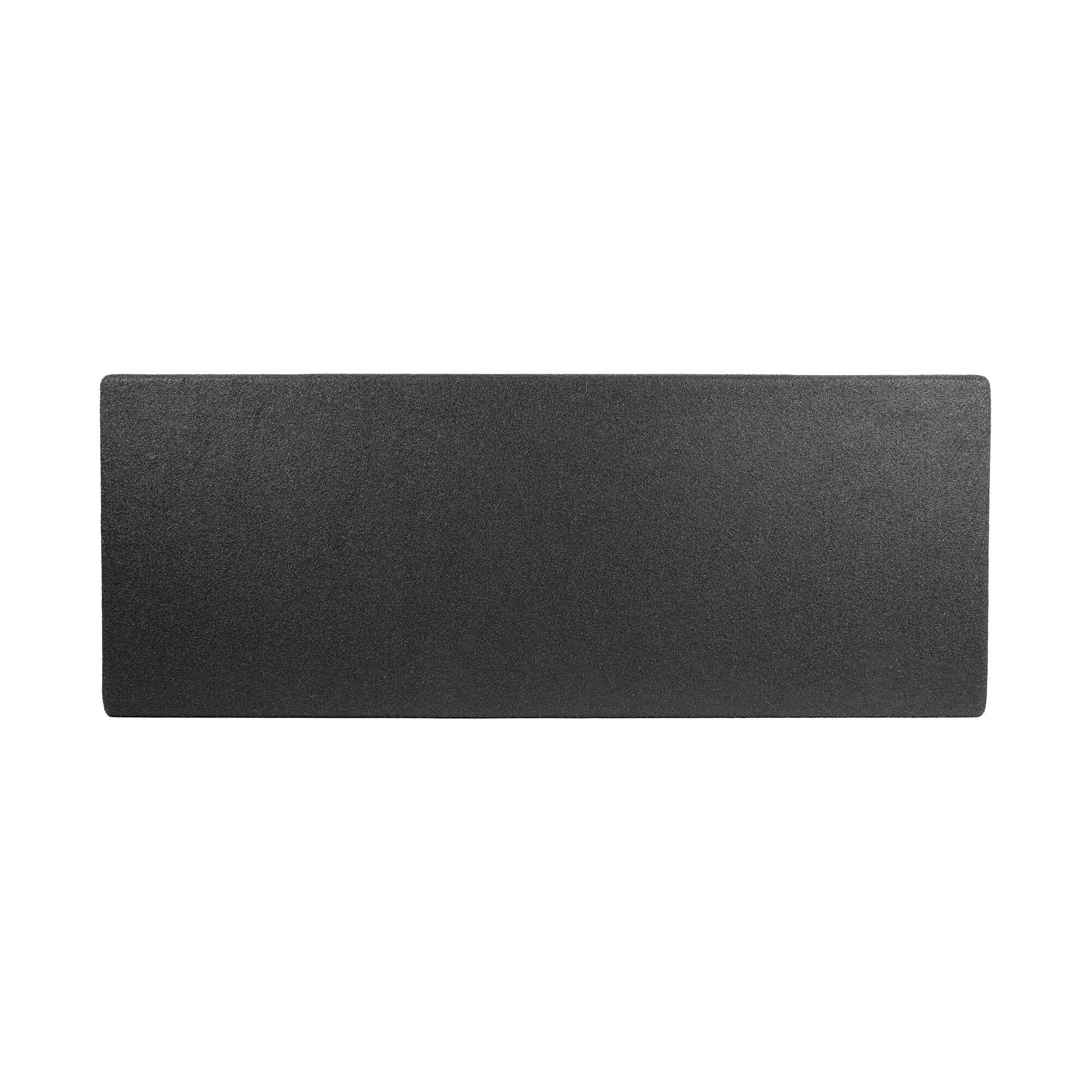 Alt View 5. QPower - QPower Dual 10 Inch Horn Ported Subwoofer Box Enclosure, 5/8" MDF, Black Carpet - BLACK.