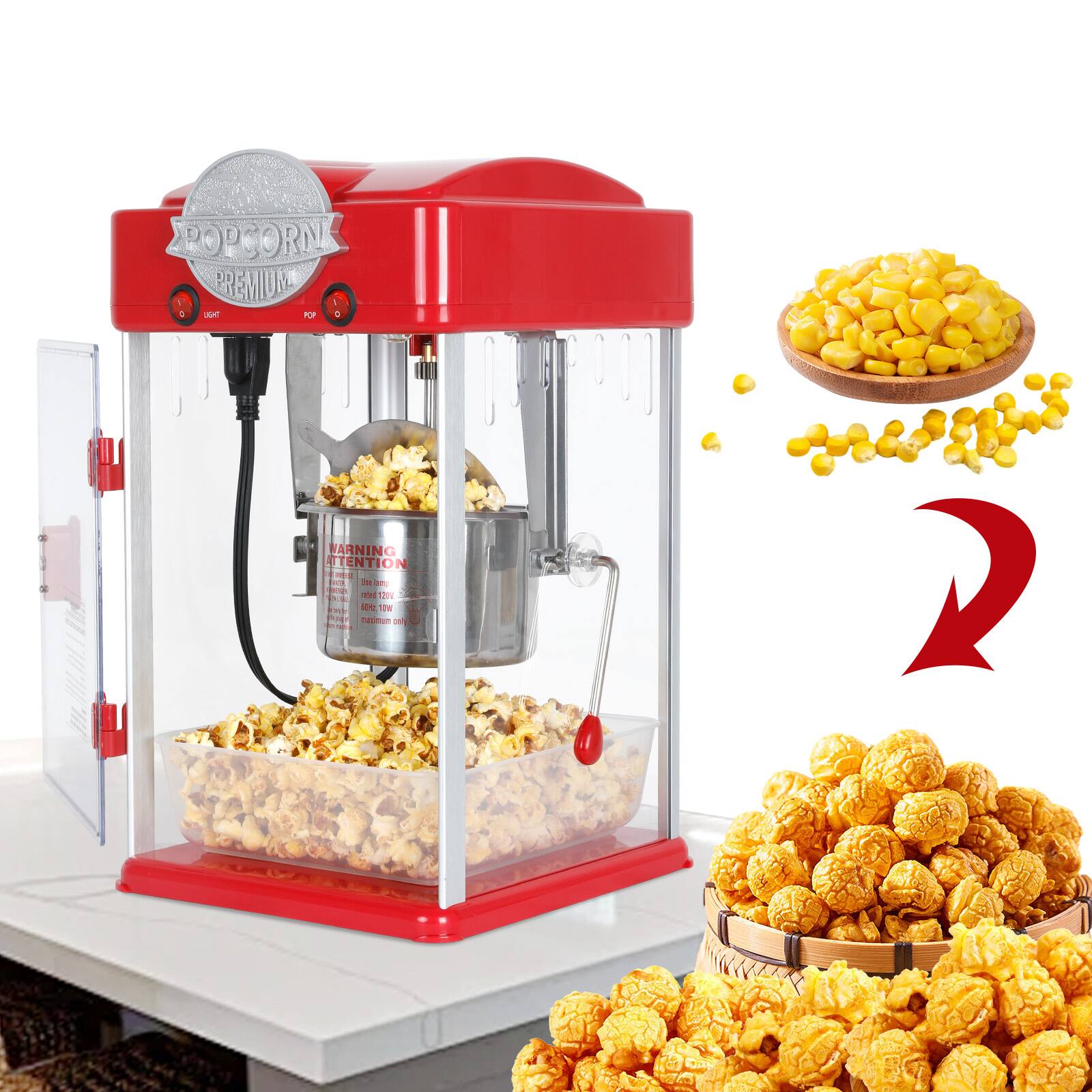 POPCORN PREMIUM

WARNING ATTENTION

1 d - e m P 2 i S . ND0 d - TrE a d ~ / 2