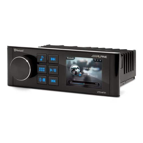 Alpine - UTE-M701 Marine Head Unit - Black