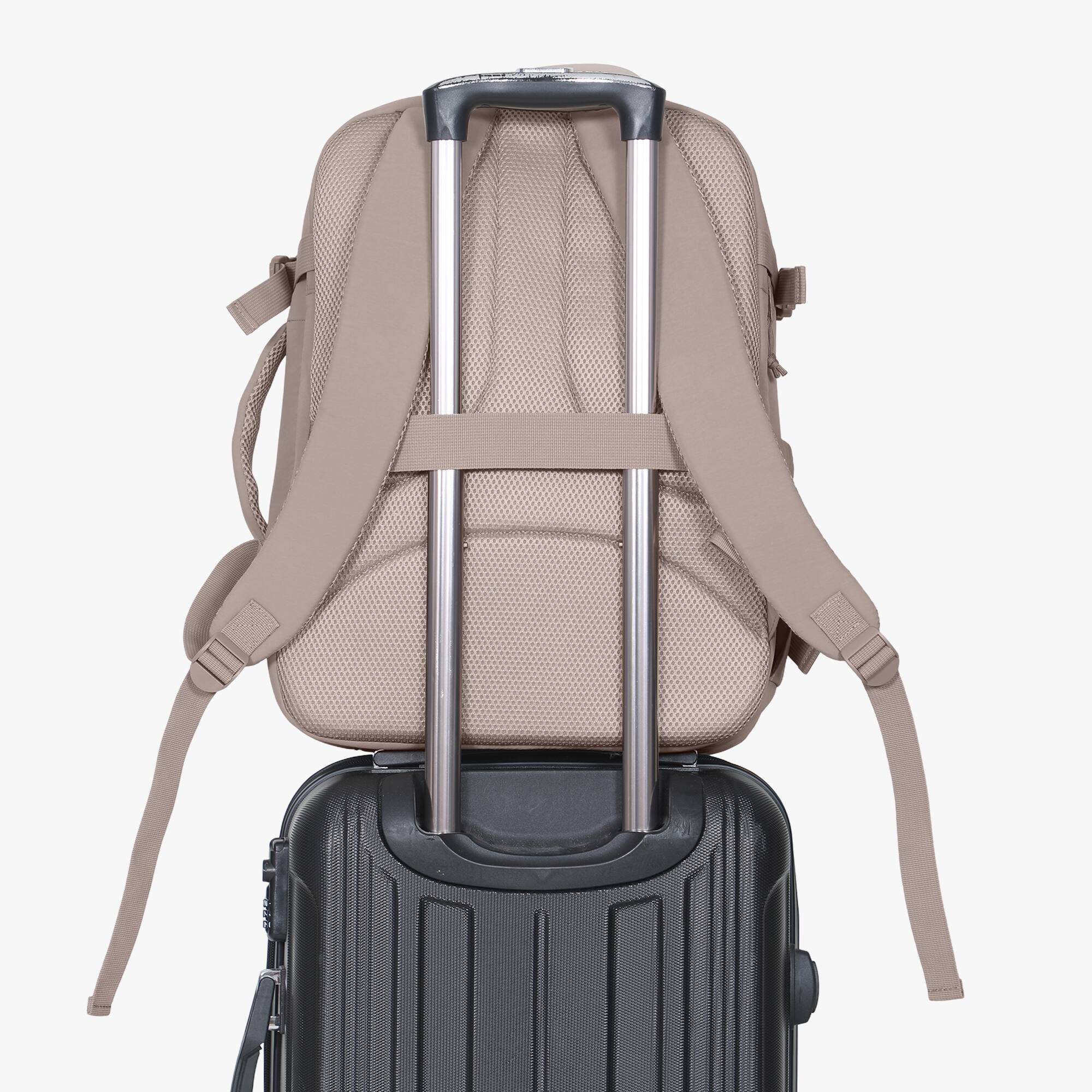 Alt View 1. Hynes Eagle - Commuter Travel Backpack - Khaki.