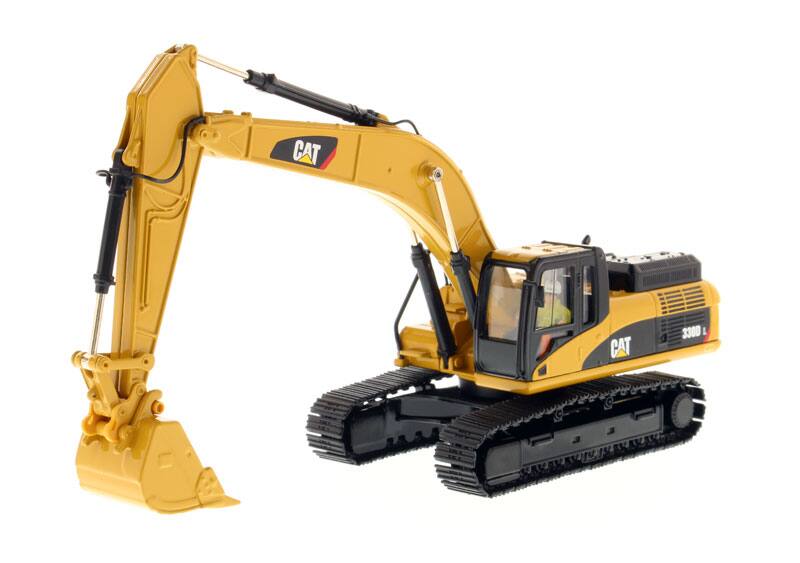 CAT Caterpillar 330D L Hydraulic Excavator with Operator "Core Classics Series" 1/50 Diecast Model by Diecast Masters
