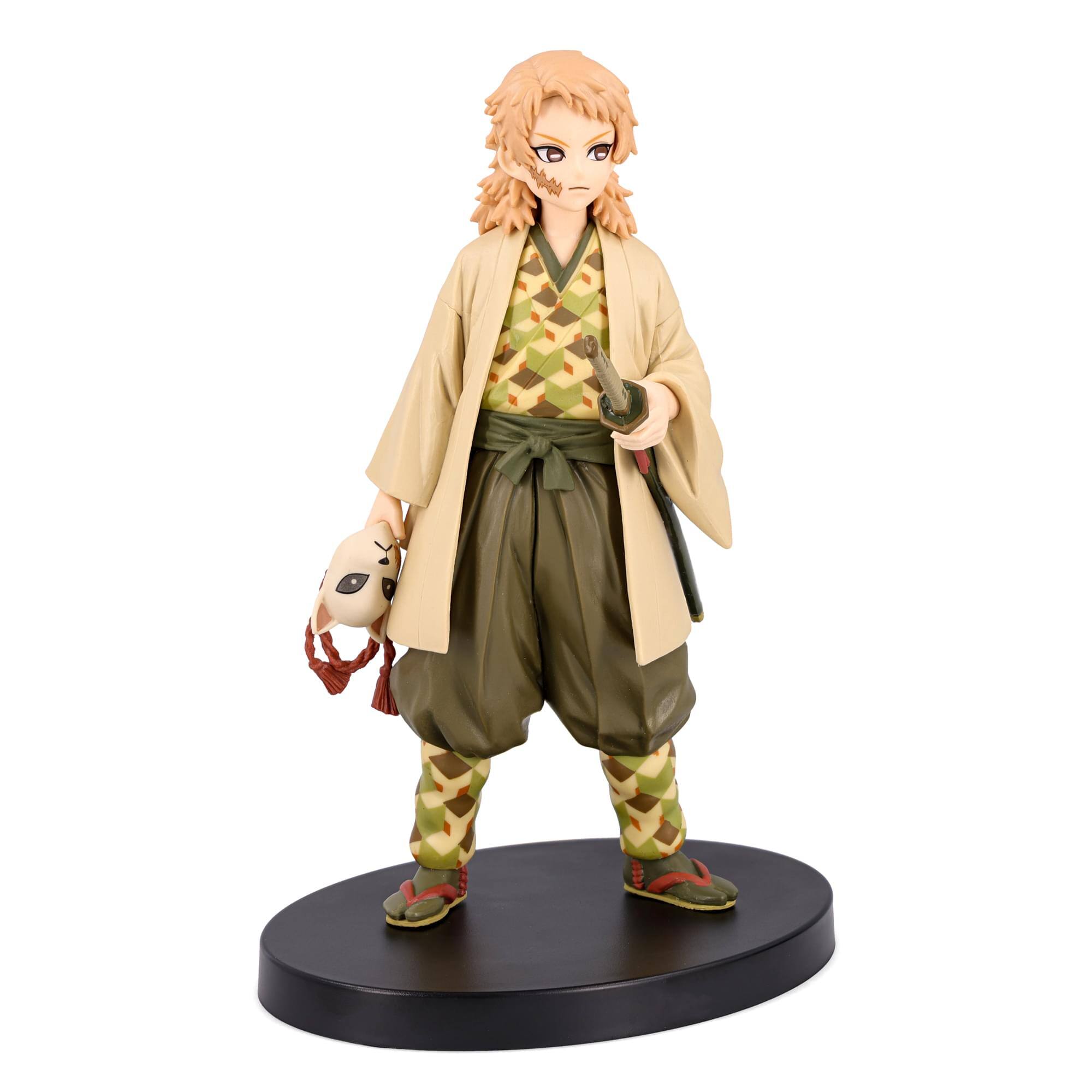 Alt View 10. Bandai - Banpresto Demon Slayer: Kimetsu No Yaiba Vol. 20 Sabito PVC Figure - Brown.