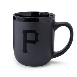 WinCraft - Pittsburgh Pirates 17oz. Black Tonal Ceramic Mug - Multicolor