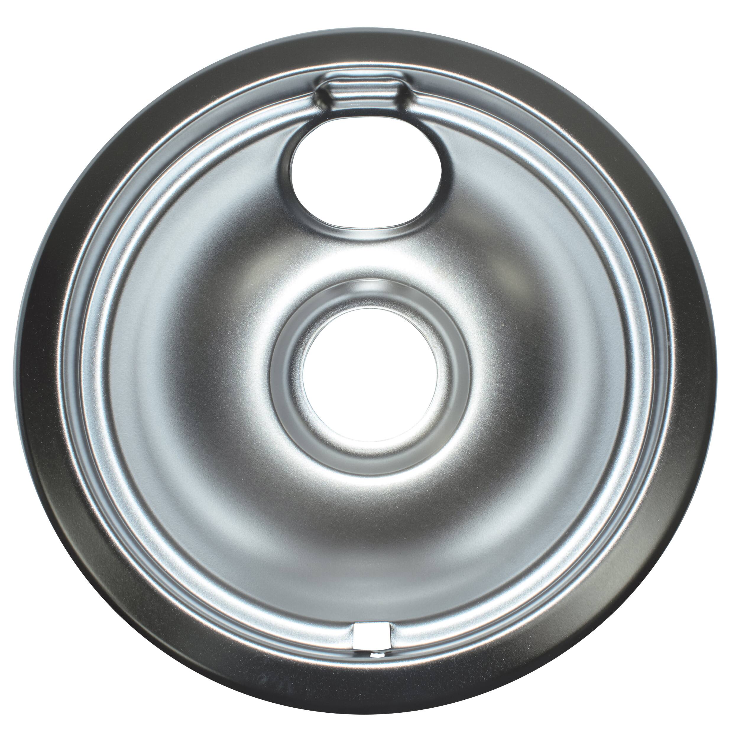 Alt View 4. Range Kleen - Range Kleen R101C2 Universal 2pk Heavy Duty Chrome Drip Bowls, Large and Small.