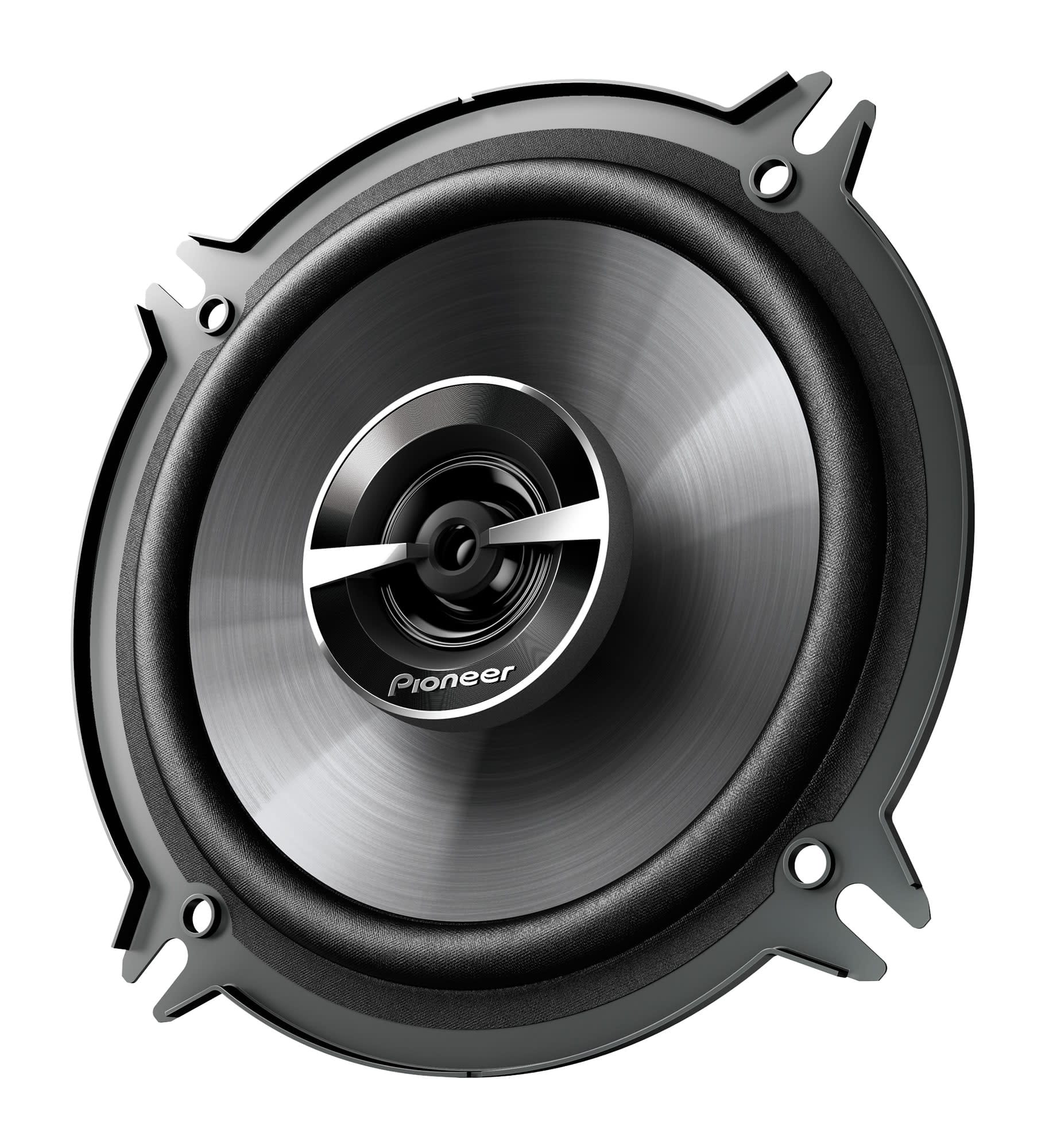 Angle. Pioneer - 5 1/4" 2-way Coaxial Speakers (Pair) - Black.