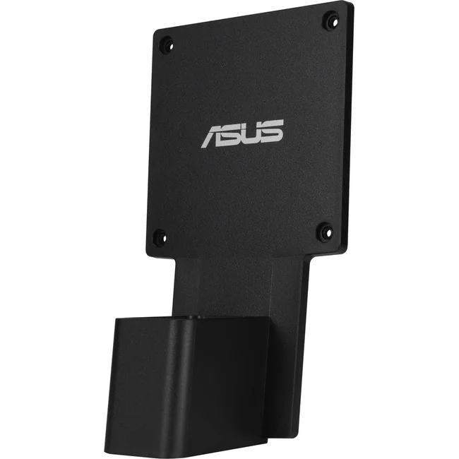 Front. ASUS - Asus CPU Mount for Mini PC, LCD Monitor - Black - 100 x 100 - VESA Mount Compatible - Black.