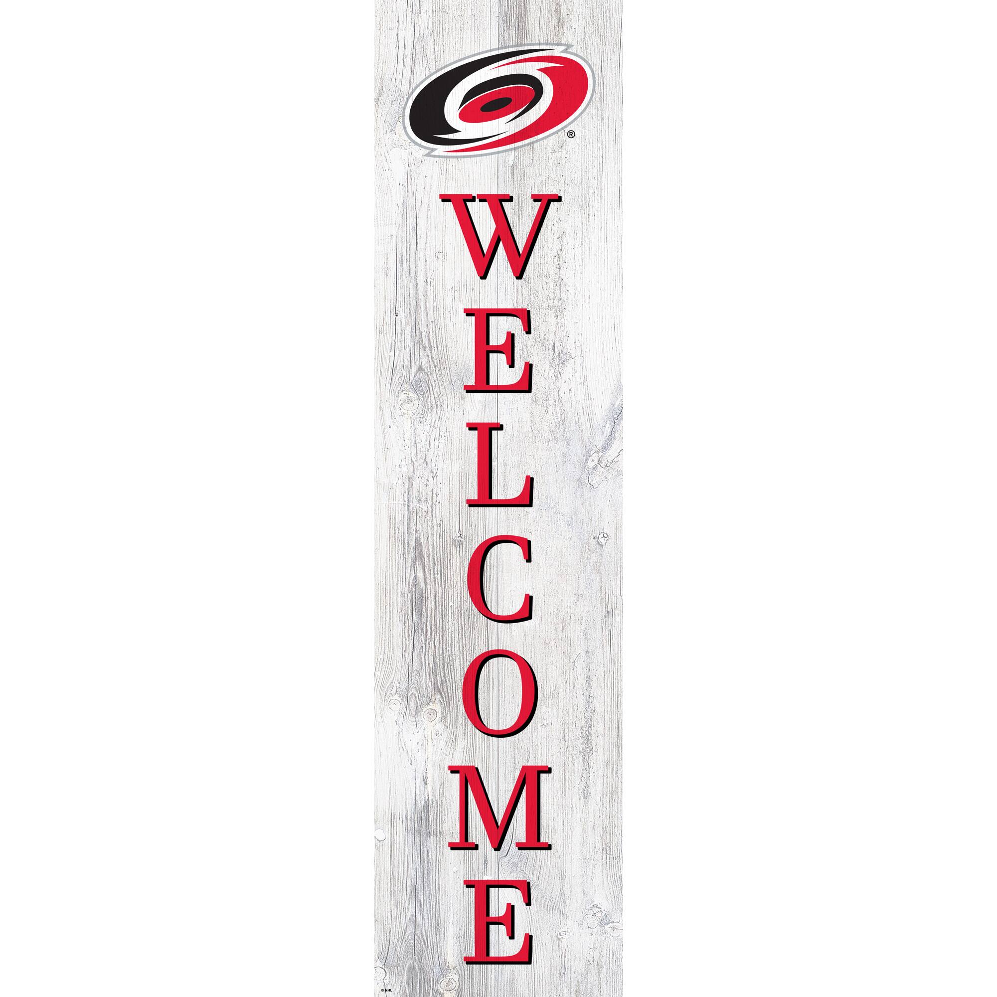Carolina Hurricanes 48'' Welcome Leaner
