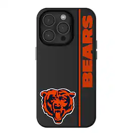 Keyscaper - NFL - Chicago Bears iPhone Magnetic Bump Case - 13 - Black