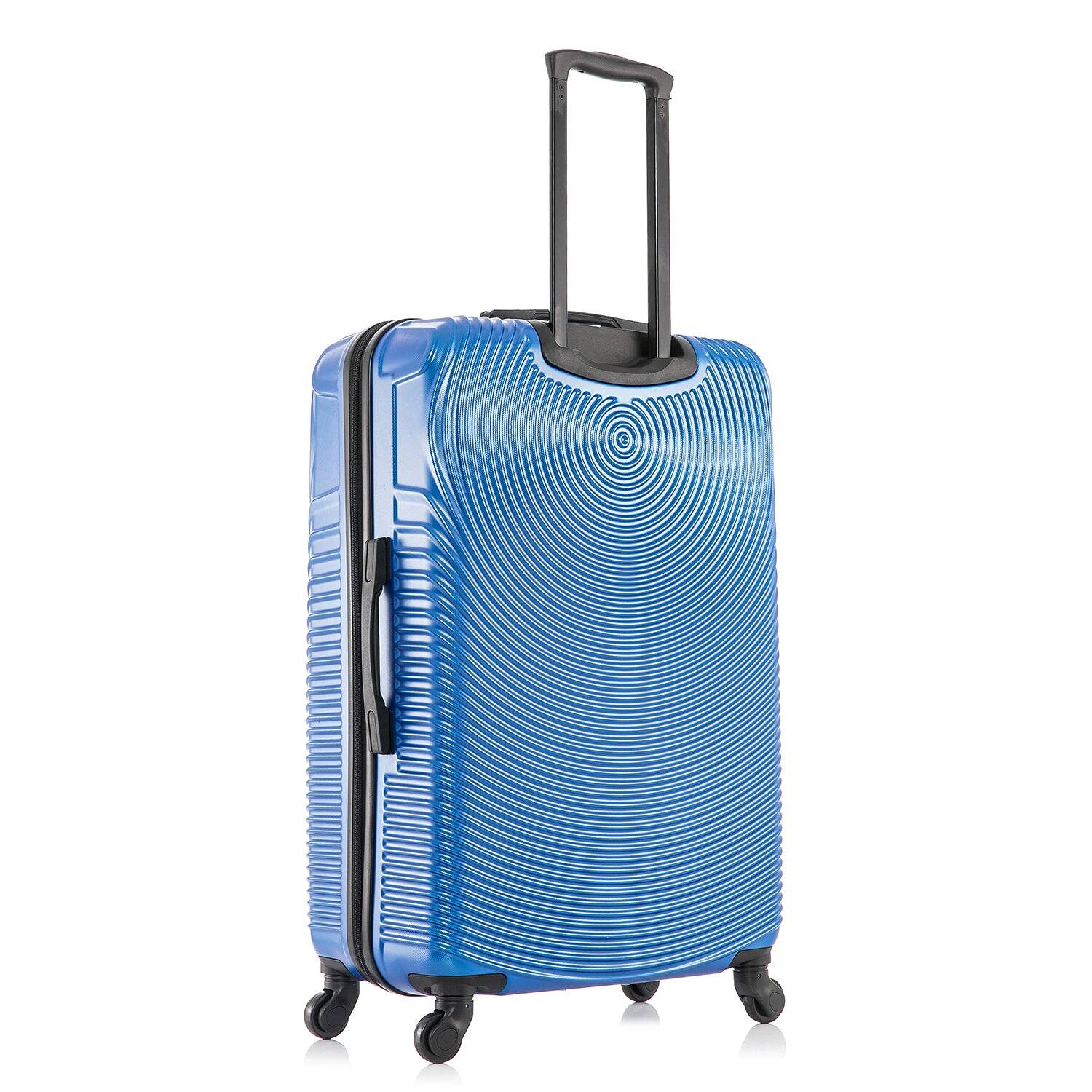 Alt View 1. DUKAP - Inception Lightweight Hardside Spinner Luggage 28" - BLUE.