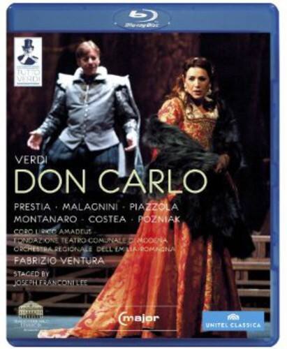 Front. Fabrizio Ventura - Don Carlo   - BLU-RAY.