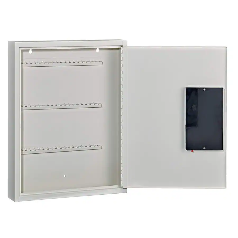 AdirOffice Steel Digital Key Cabinet, 60 Key Capacity with Programmable ...