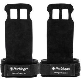 Harbinger - Protective Strength Training Lift Assist Palm Grips - Large - Black
