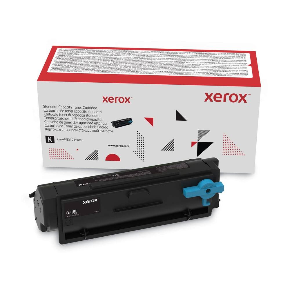 Sure, here is the corrected and grouped text:

---

**xerox**

**Standard-Capacity Toner Cartridge**

- Cartouche de toner capacité standard
- Cartuccia toner di capacità standard
- Tonerpatrone mit Standardkapazität
- Cartucho de tóner de capacidad estándar
- Cartucho de Toner de Capacidade Padrão
- Картридж с тонером стандартной емкости

**Xerox B310 Printer**

**www.xerox.com**

**K**

---

**xerox**

**www.ACTUL.IO**

**xerox**

**NOJO**

**xerox**