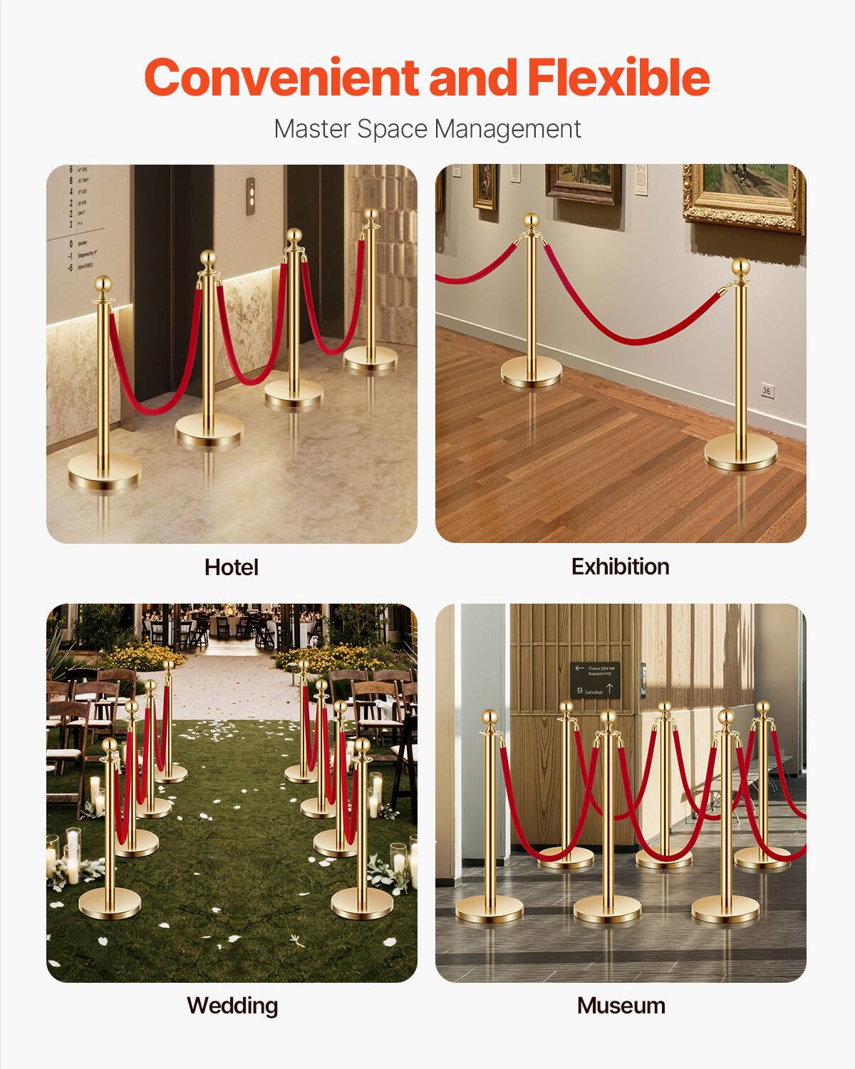 Convenient and Flexible  
Master Space Management  

Hotel  
Exhibition  
Wedding  
Museum