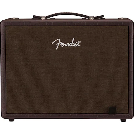 Front. Fender - Fender Acoustic Junior Amplifier, Dark Brown, 120V.