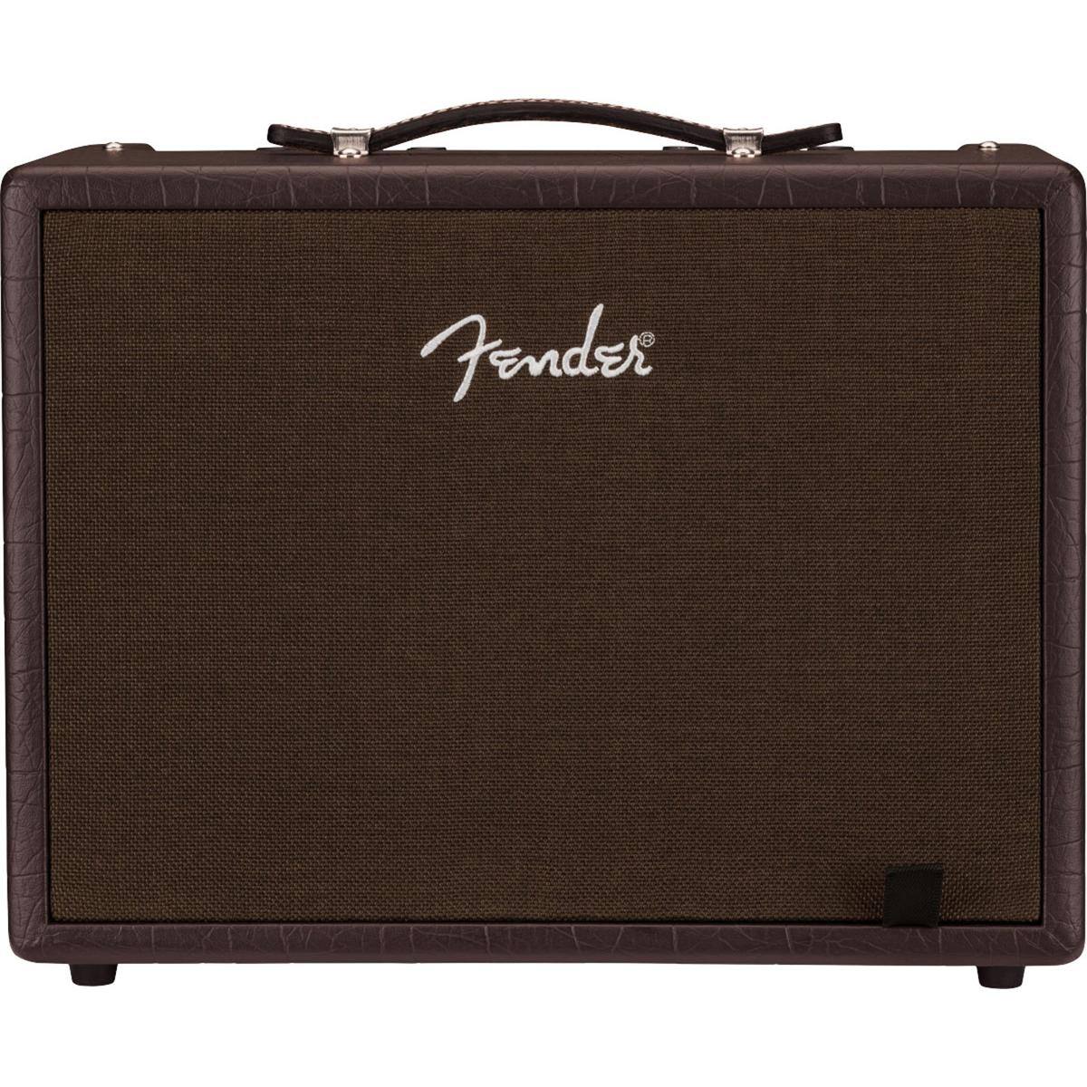 Front. Fender - Fender Acoustic Junior Amplifier, Dark Brown, 120V.