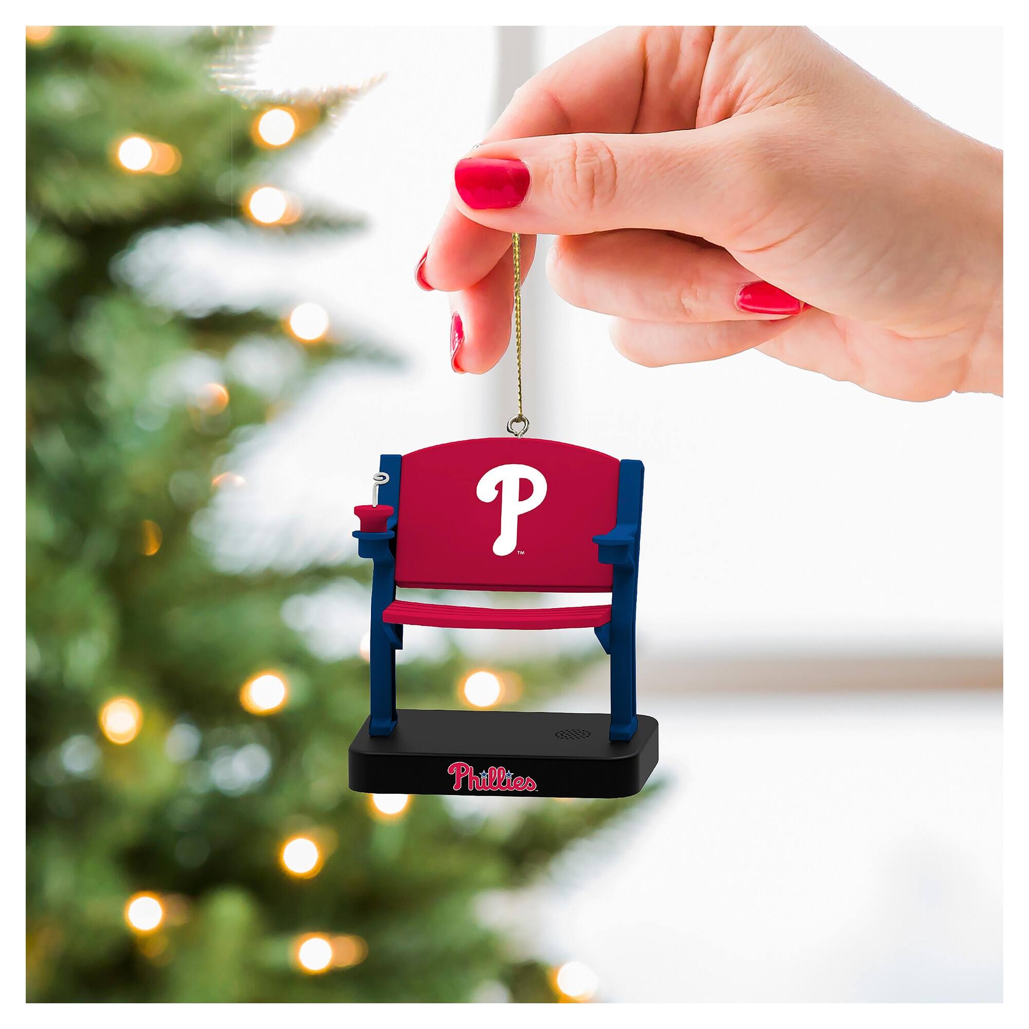 Alt View 1. Evergreen Enterprises - Stadium Seat Ornament with Sound - Multicolor.