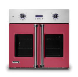 Viking - 30" 7 Series French Door Single Built-In Electric Thermal Convection Oven - Valentine