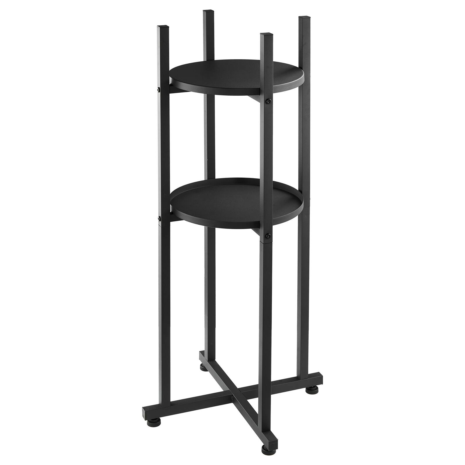 Alt View 5. VEVOR - Water Dispenser Stand, 2 Tiers Water Jug Holder for 1 Bottle, Heavy Duty Jug Rack Organizer with Detachable Storage - Black.