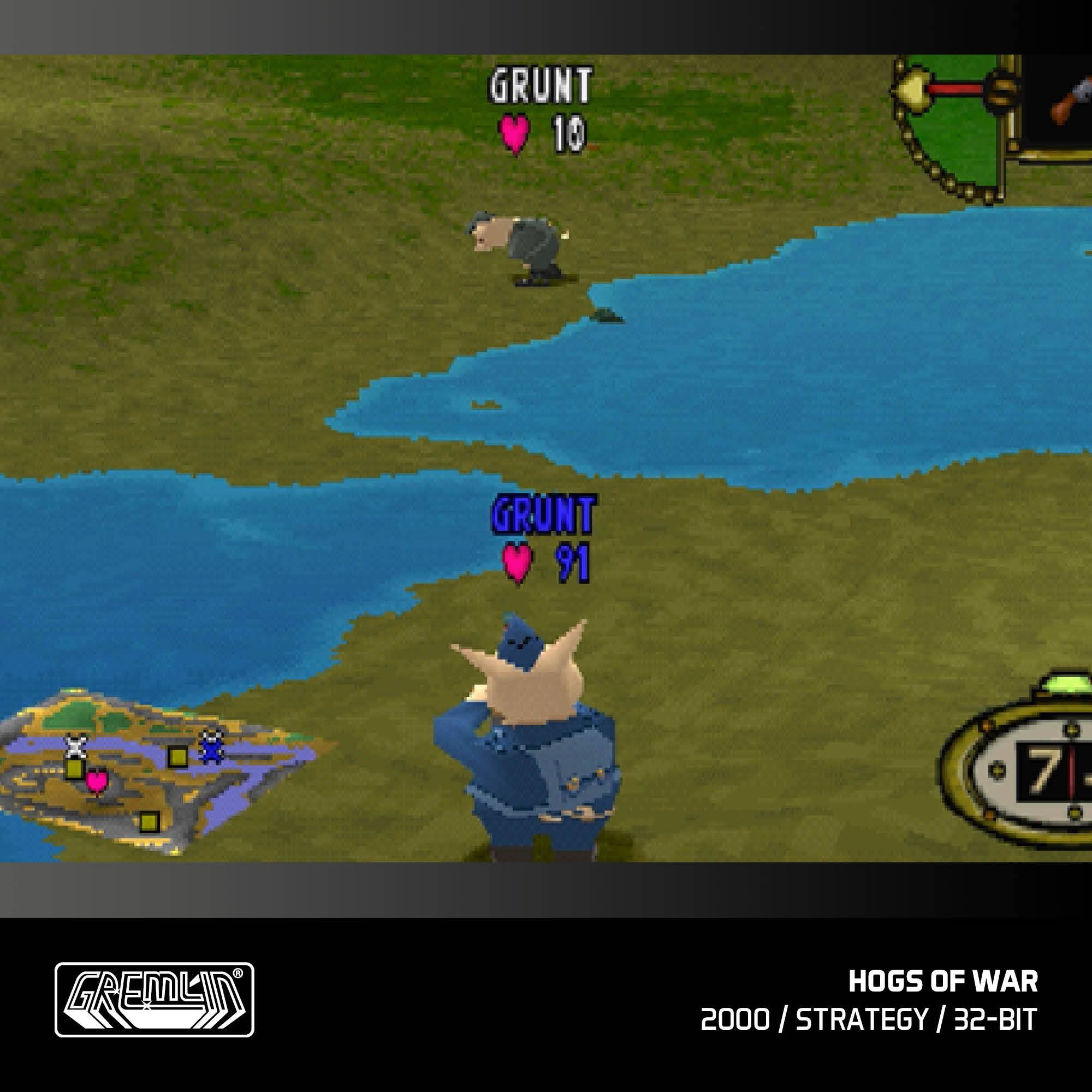 GRUNT 10  
GRUNT 91  
GREMLIN HOGS OF WAR 2000 / STRATEGY / 32-BIT