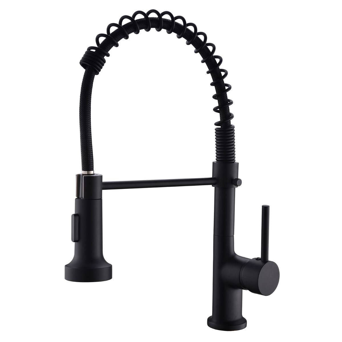 Ropilly Commercial Kitchen Faucet with Pull Down Sprayer, Single Handle ...