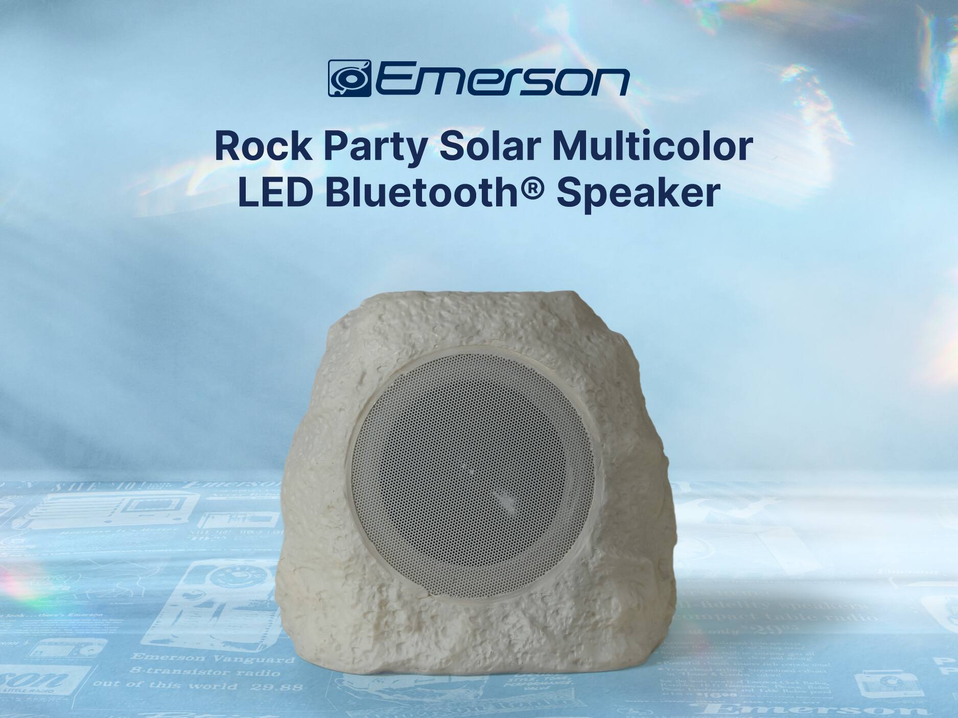 Emerson Rock Party Solar Multicolor LED Bluetooth® Speaker
Emerson Vanguard S-transistor radio out of this world 29.88