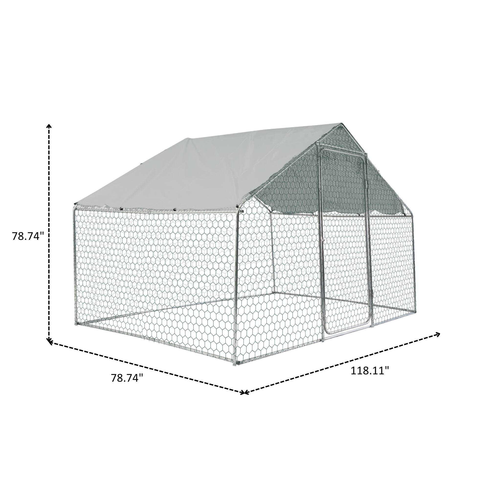 78.74" x 78.74" x 118.11"