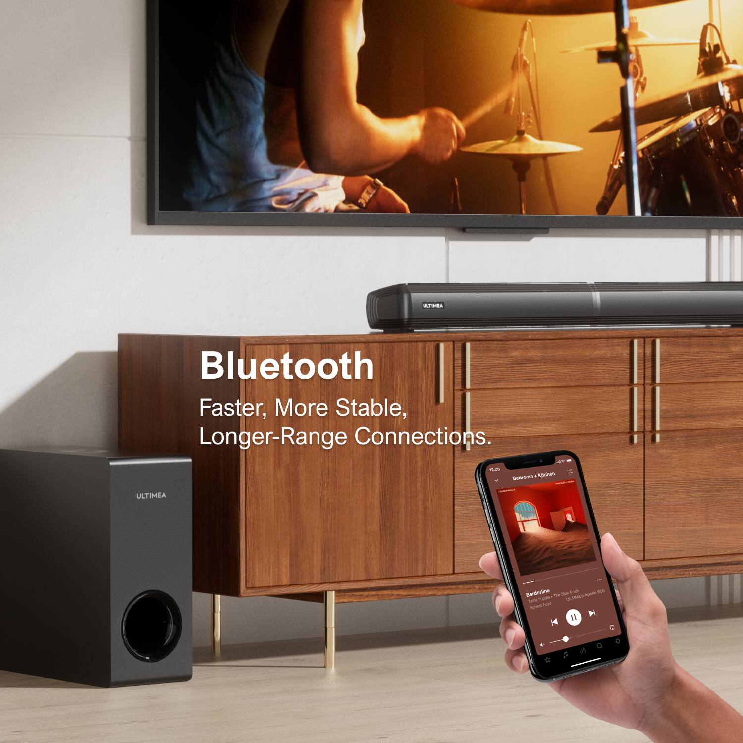 Bluetooth  
Faster, More Stable, Longer-Range Connections.