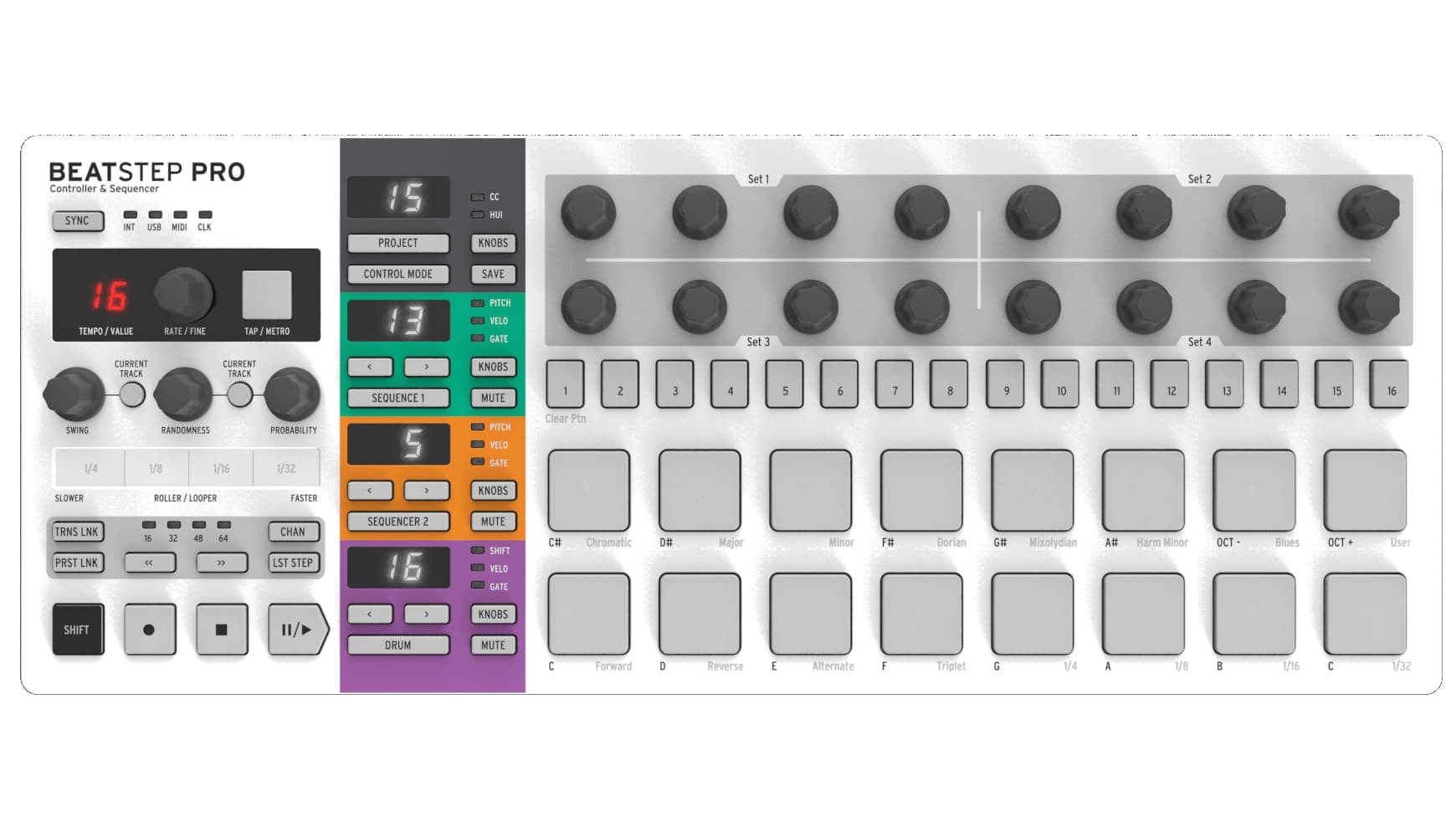 Arturia - BeatStep Pro Controller and Sequencer