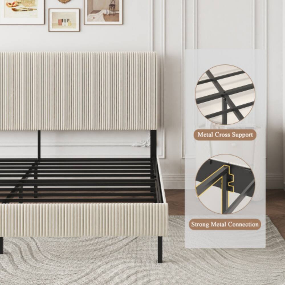 Extraordinary Wood And Metal Bed Frame Pictures