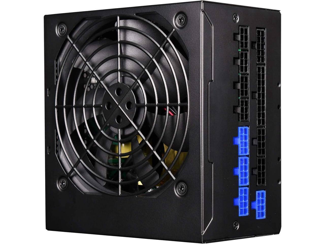 Alt View 8. SilverStone - Silverstone 750W ATX, 62A +12V, 18dBA Fan, 80Plus Gold, Modular, 140mm, 4x 8/6pin.