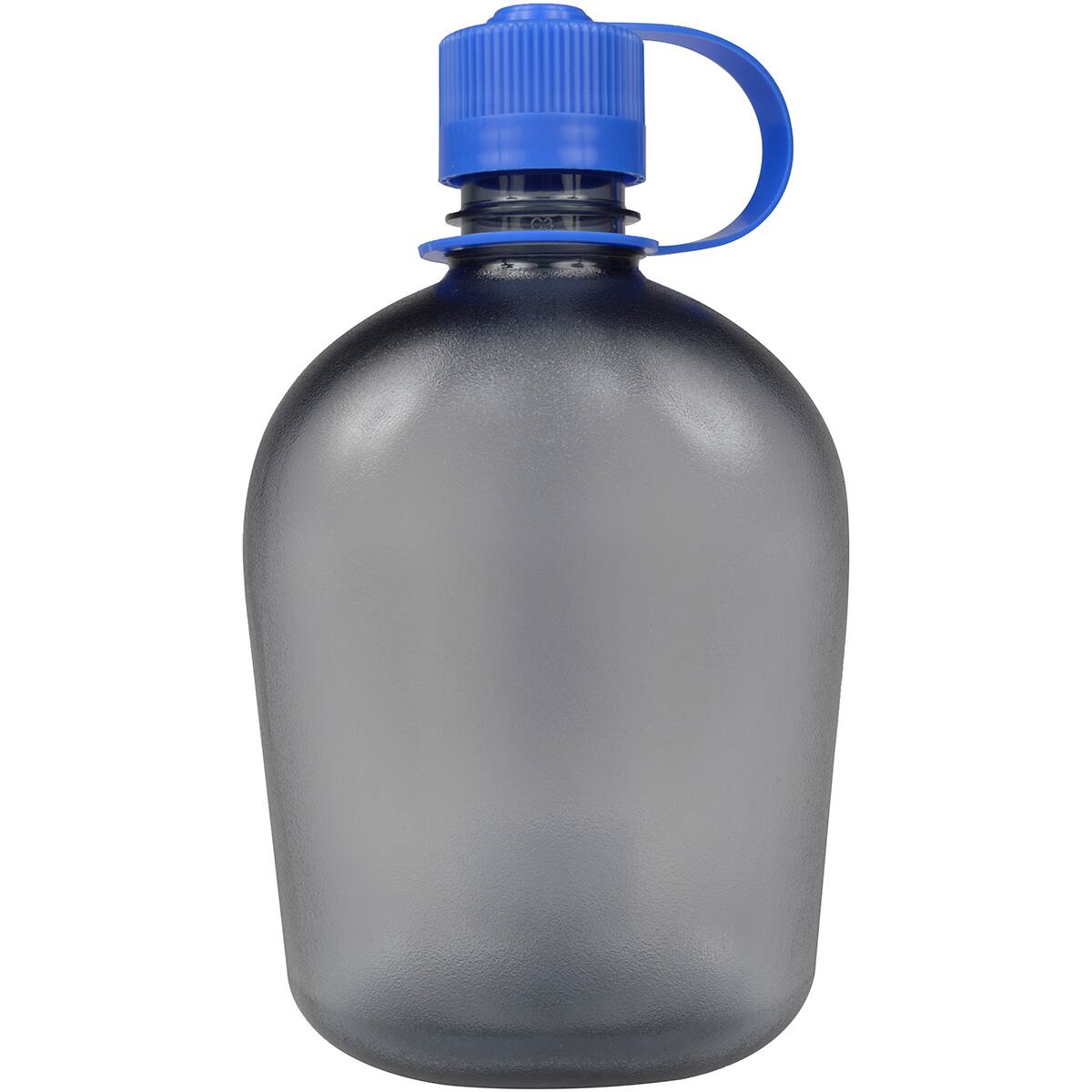 Front. Nalgene - Nalgene Sustain 32 oz. Tritan Oasis Water Canteen - Gray - Gray.