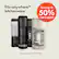 Fits-anywhere™ kitchenware
Save up to 50% more space*
*Compared to prior similar bella items