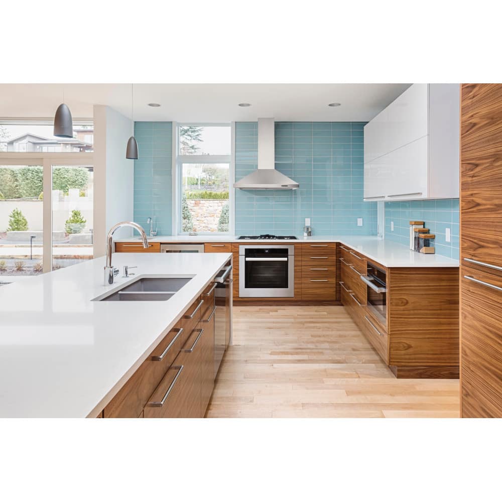 Alt View 13. Broan - Broan® Elite EW48 Series 30-Inch Pyramidal Chimney Range Hood, 460 Max Blower CFM - Stainless Steel.